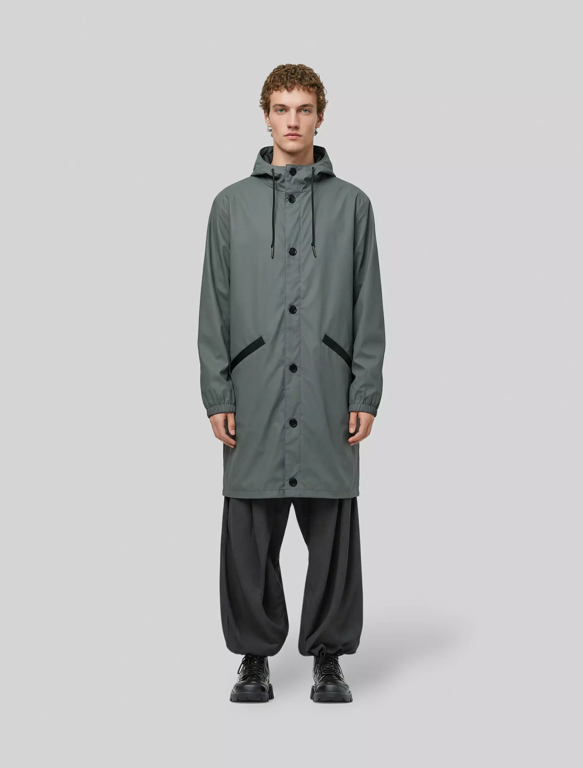 Hooded Waterproof Raincoat - Image 1