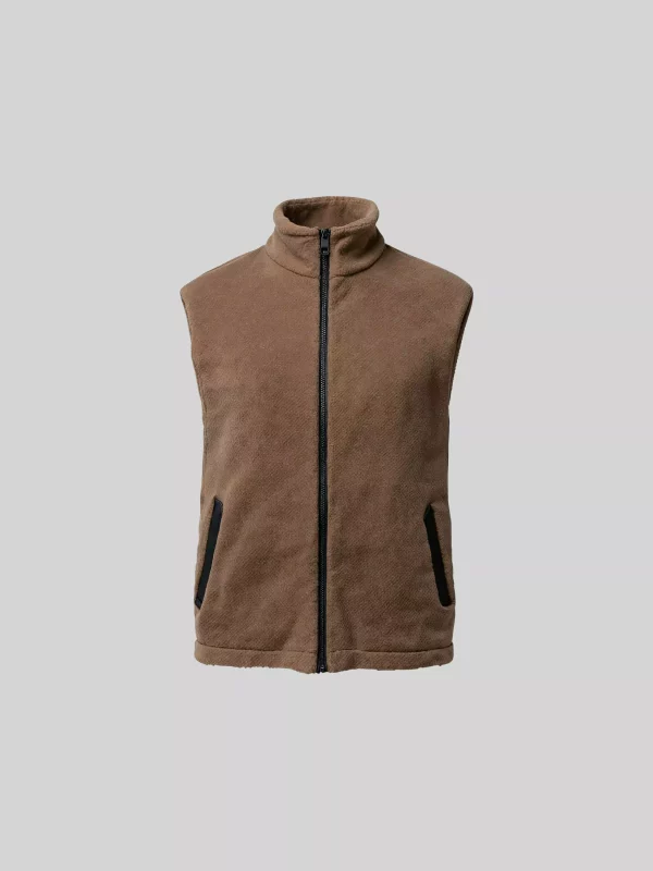 Zip Fleece Vest