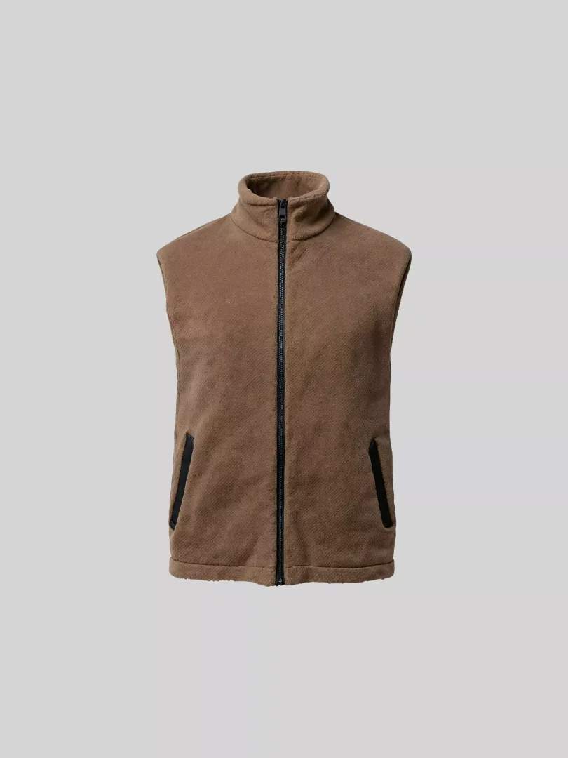 Zip Fleece Vest