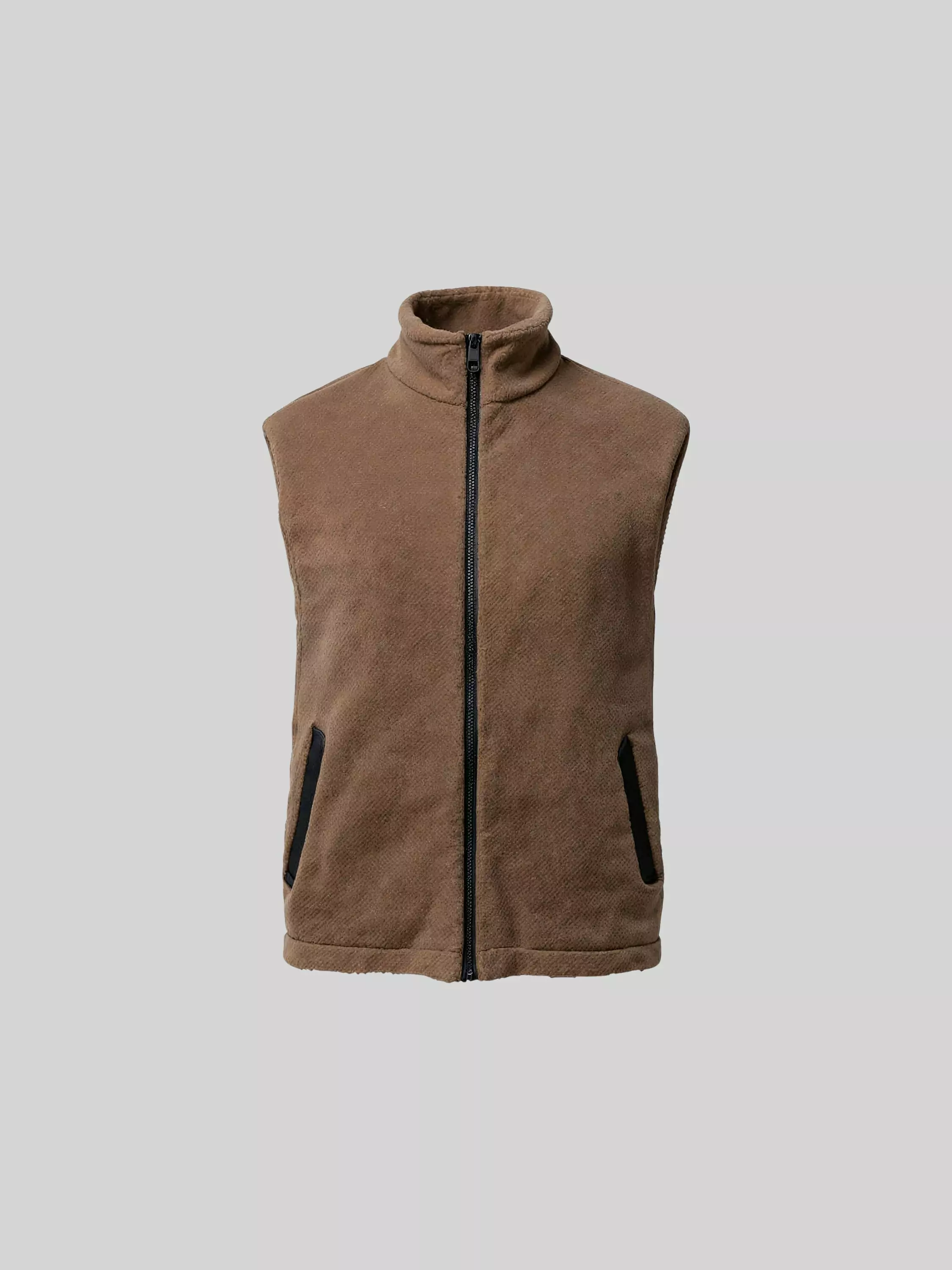Zip Fleece Vest - Image 4