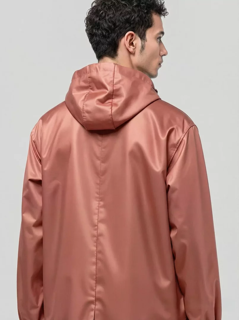 Lightweight Hooded Rain Jacket