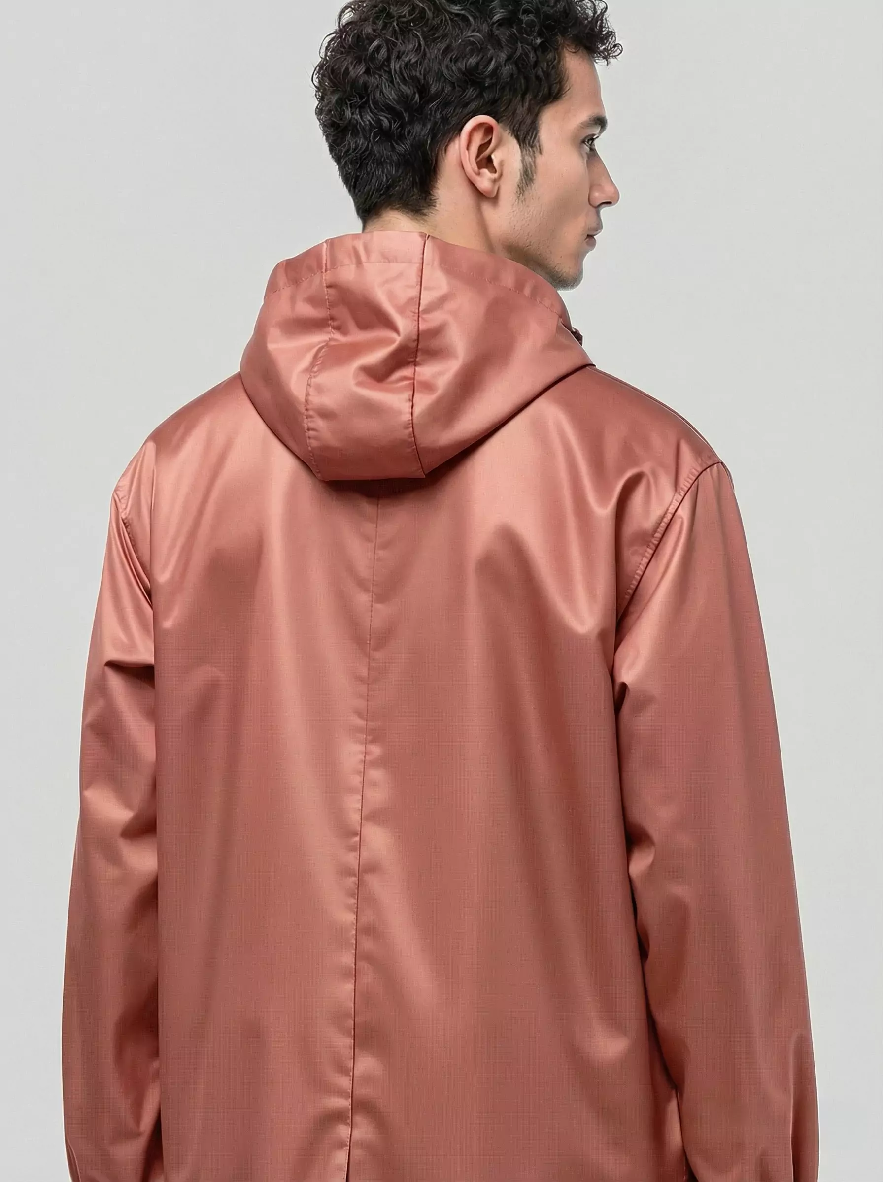 Lightweight Hooded Rain Jacket - Image 1