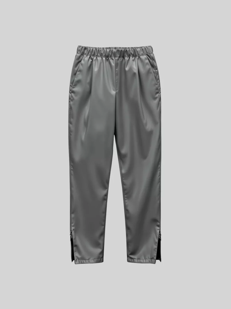 Elastic Waist Tapered Pants