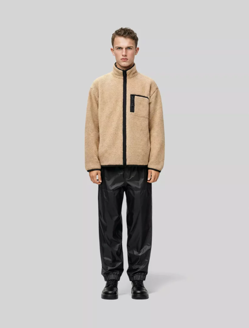 Sherpa Zip Fleece Jacket