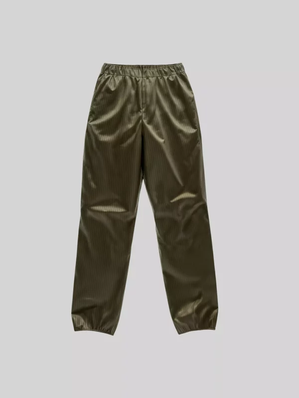 Straight Fit Pinstripe Pants