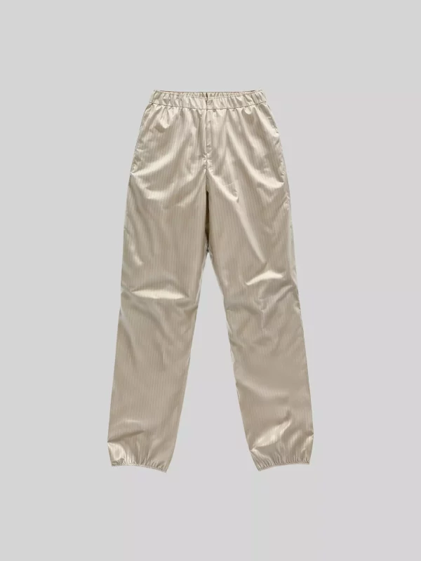 Straight Fit Pinstripe Pants