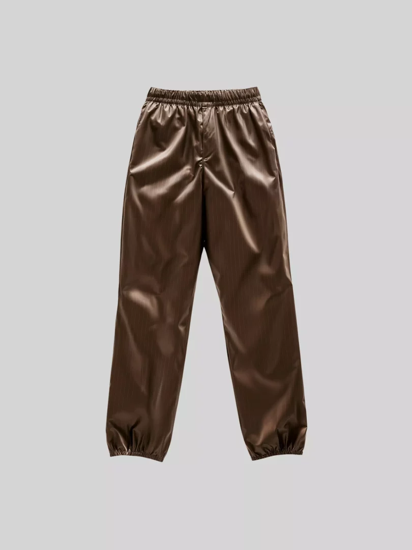 Straight Fit Pinstripe Pants