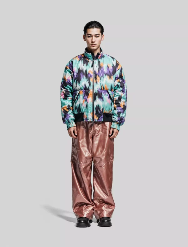 Printed Puffer Jacket