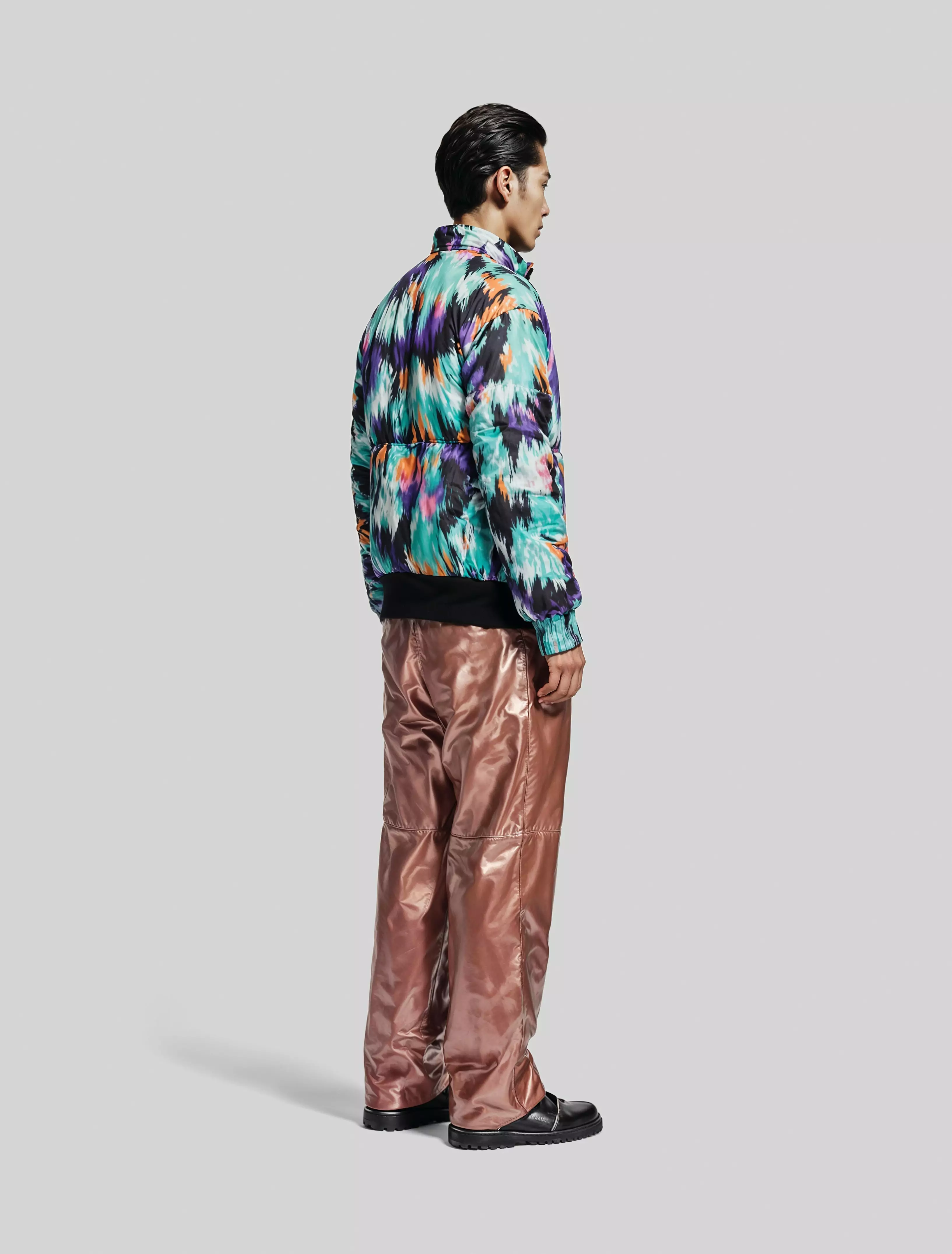 Printed Puffer Jacket - Image 2