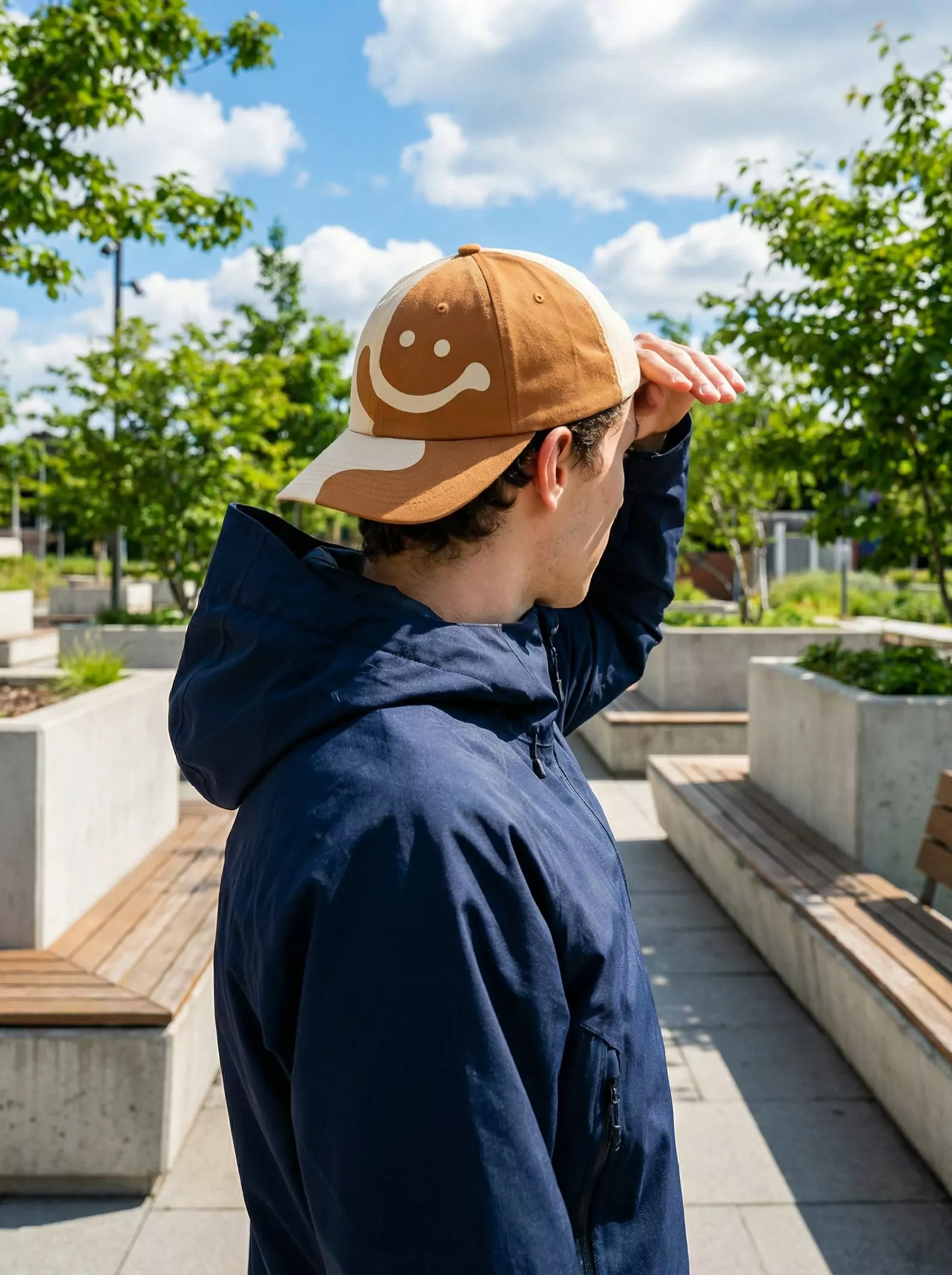 Drawstring Shoulder Handbag - Image 1