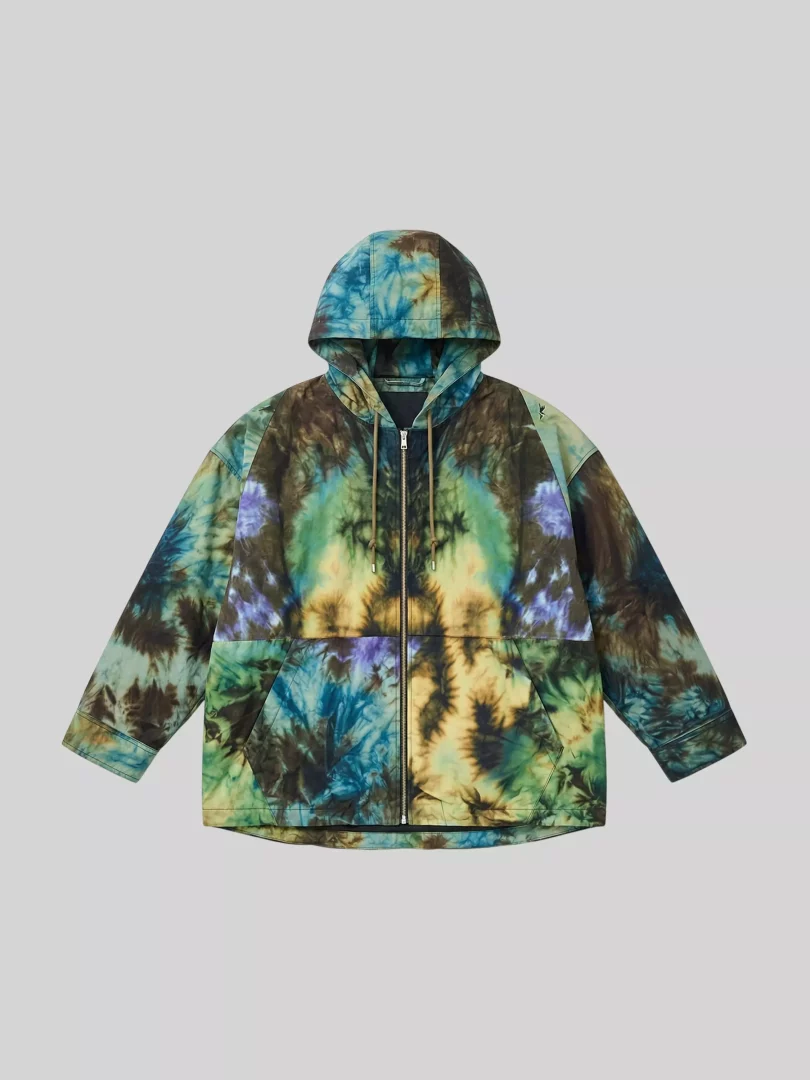 Hooded Printed Jacket